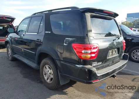 2001 Toyota Sequoia Limited V8 from USA, damaged, VIN 5TDZT38A41S005097